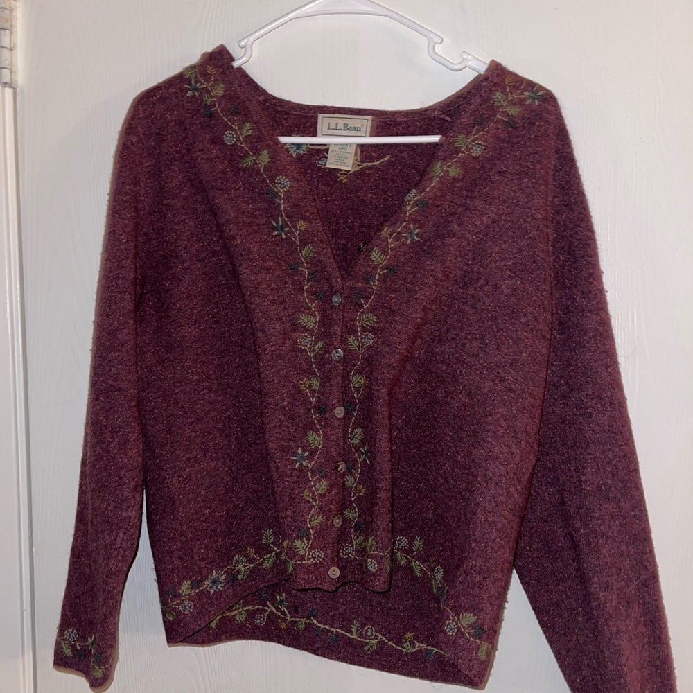 Vintage LLBean Lambswool sweater